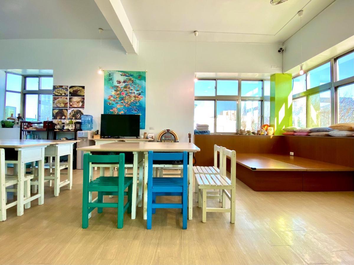 澎湖北吉光背包客民宿 Bayhouse Hostel Penghu Magong Exteriör bild