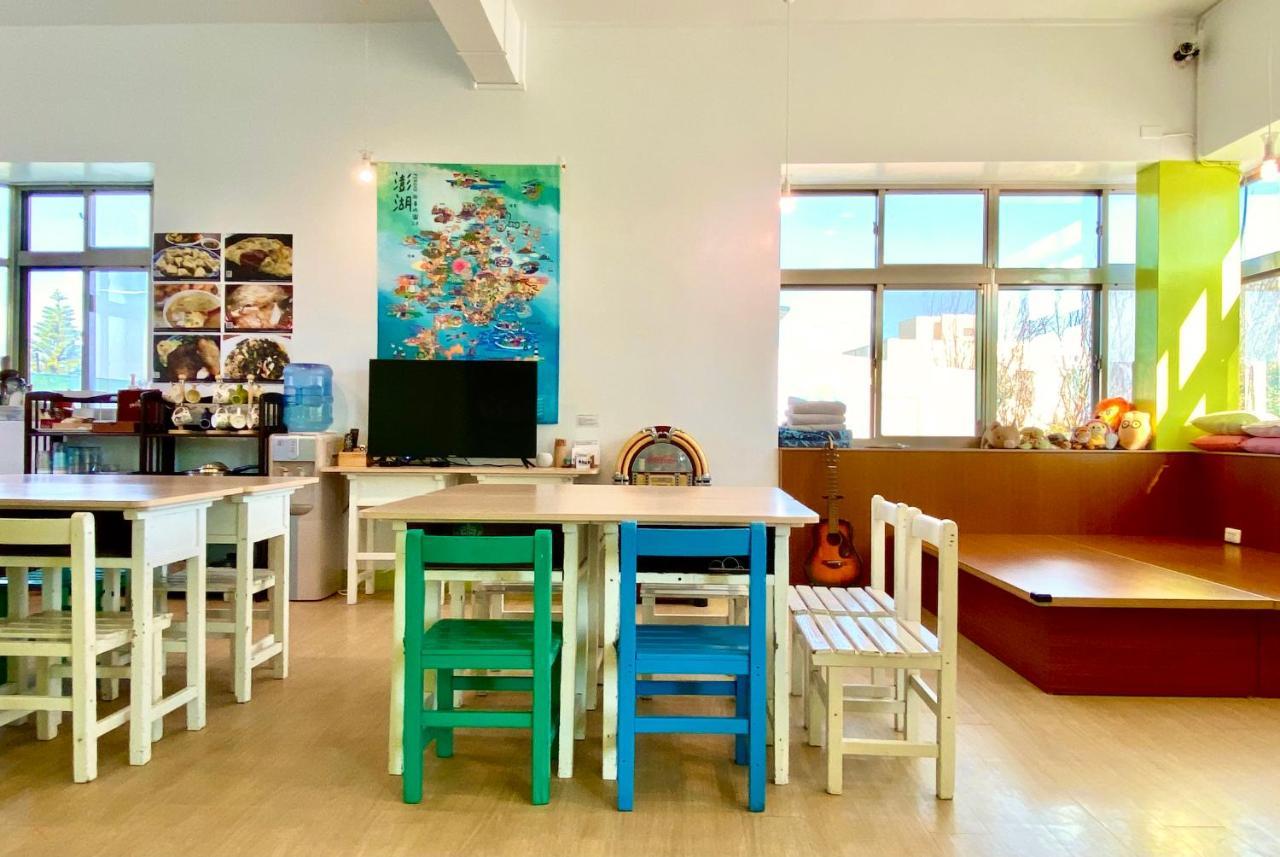 澎湖北吉光背包客民宿 Bayhouse Hostel Penghu Magong Exteriör bild